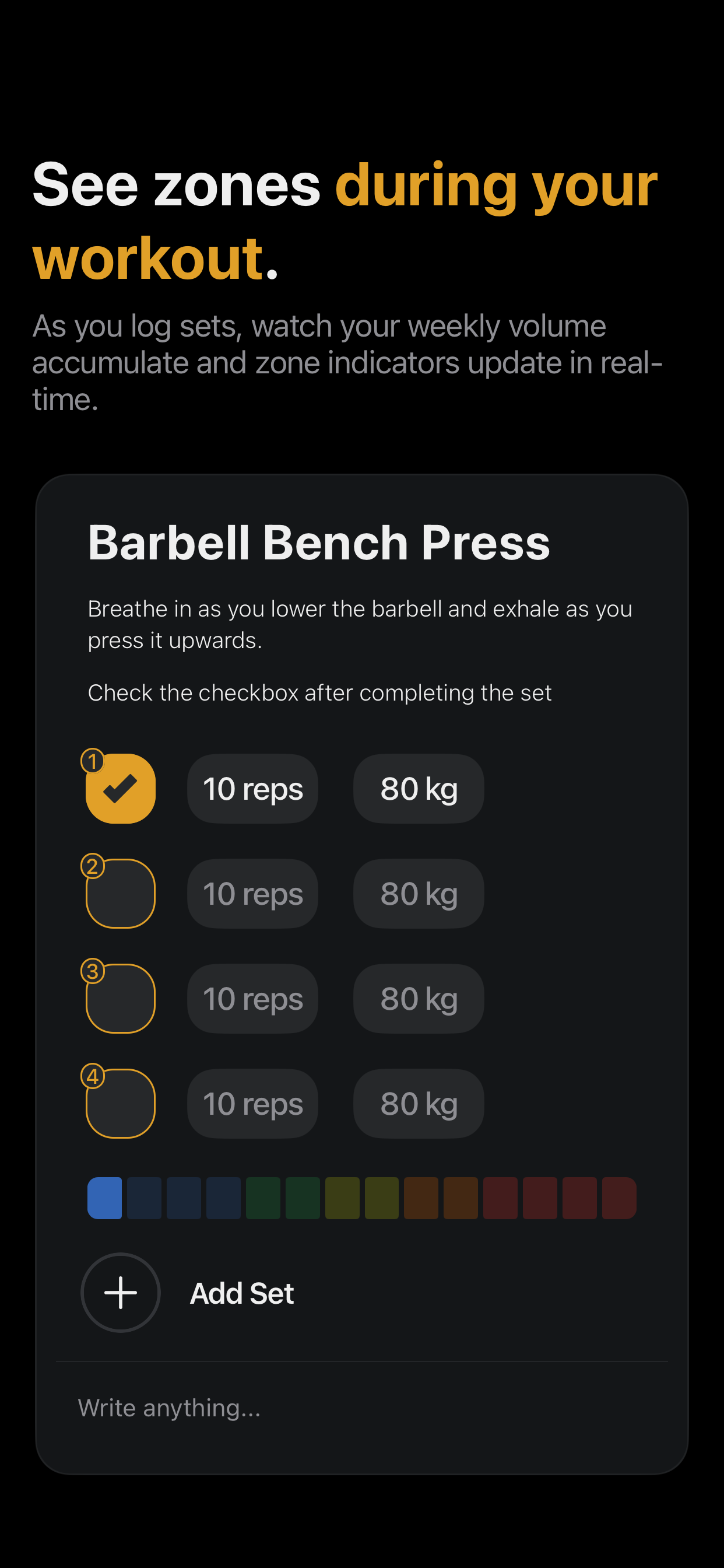 SmartWorkout - Gym Log Tracker