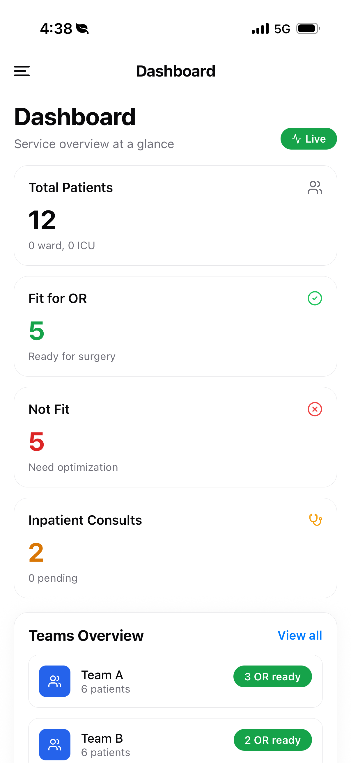 WardFlow Clinical screenshot 4