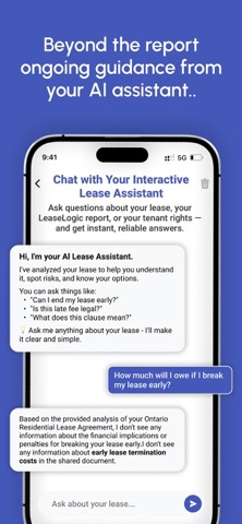 LeaseLogic: AI Lease Review screenshot