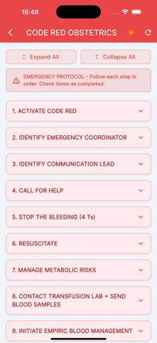 Dwidar PPH Clinical Guide Screenshot 4 of 8