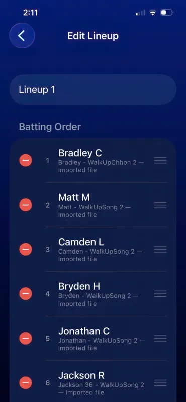 My Walk-Up Songs screenshot 4 of 5