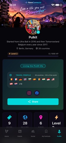 Screenshot 4 di RaveConnects