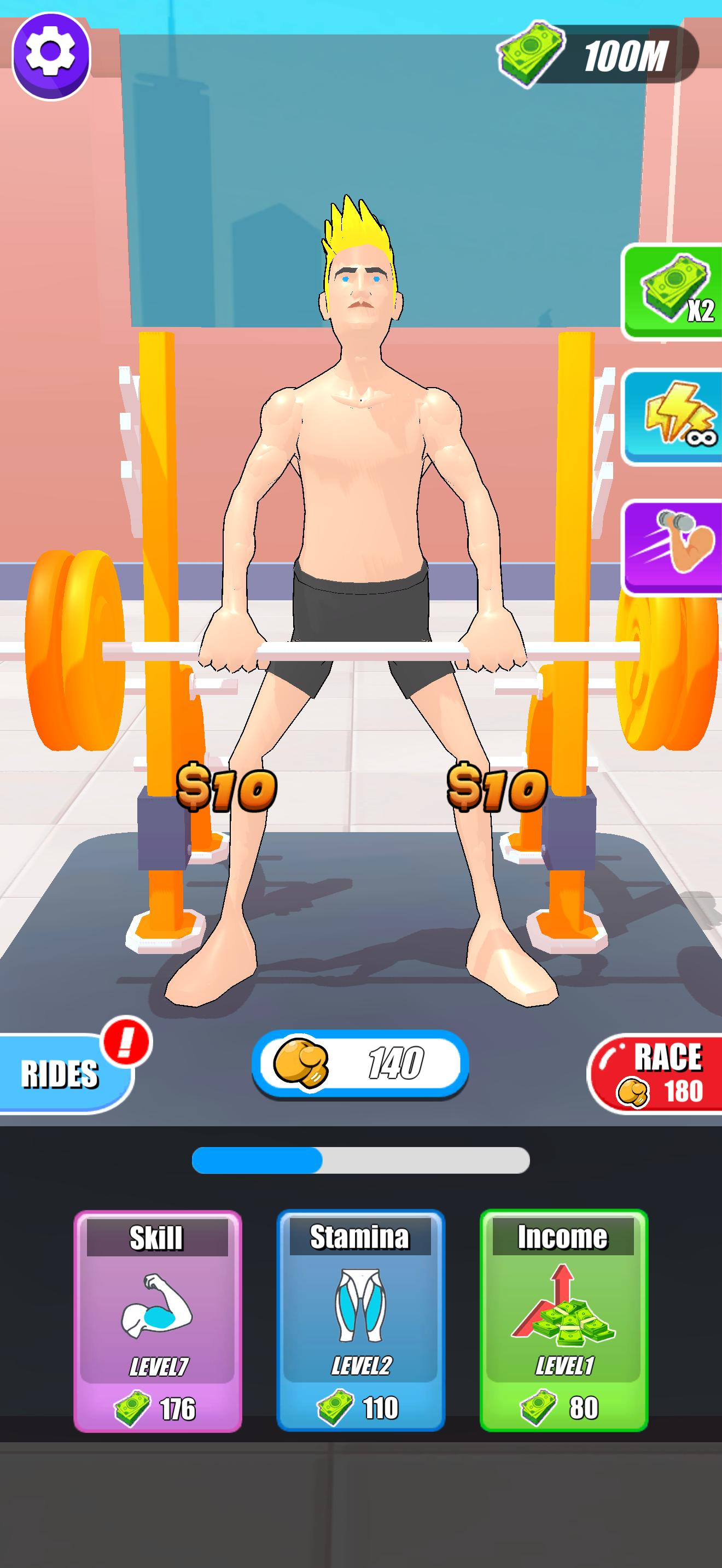 Grow Muscles:Gym Game