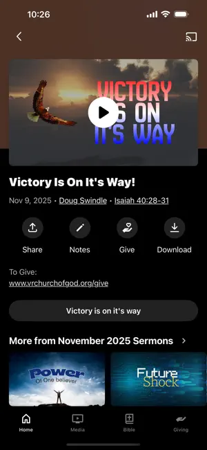 Velvet Ridge Church of God screenshot 2