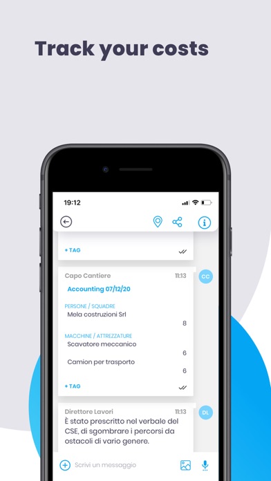 Mela Works - Construction app Screenshot