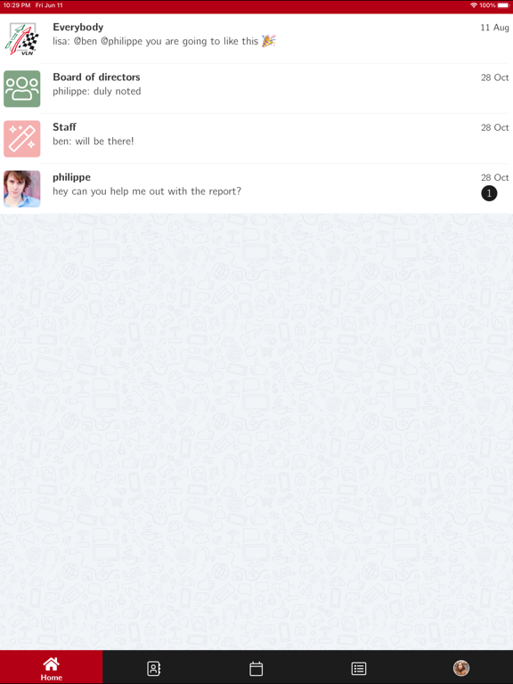 Screenshot #4 pour VLN Team Messenger