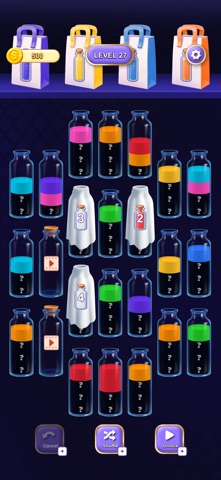 Water Puzzle Quest iPhone screenshot