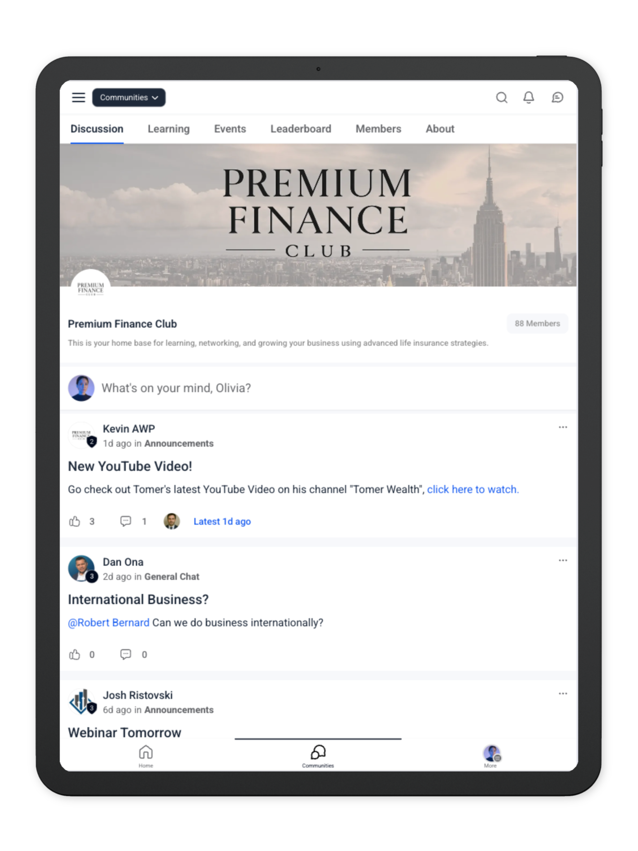 Premium Finance Club