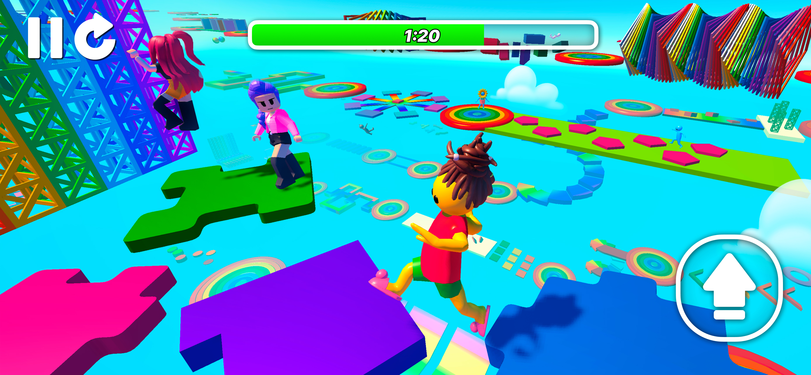 Mega Obby - Fun Run Parkour 3D screenshot 10