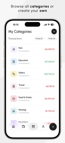 Moniely: Spending & Budget Screenshot 5 of 8