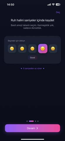 Moodly: Daily Mood Tracker Screenshot 1 of 6