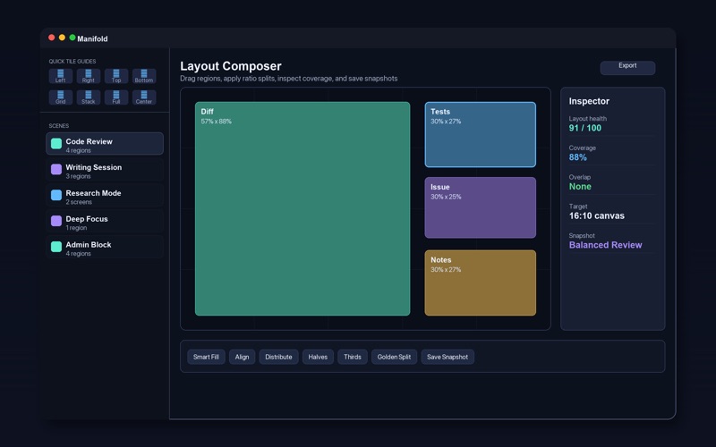 Manifold App screenshot