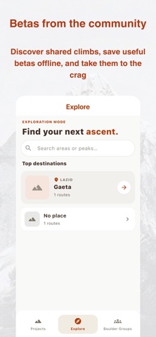 Rock Route Projects screenshot