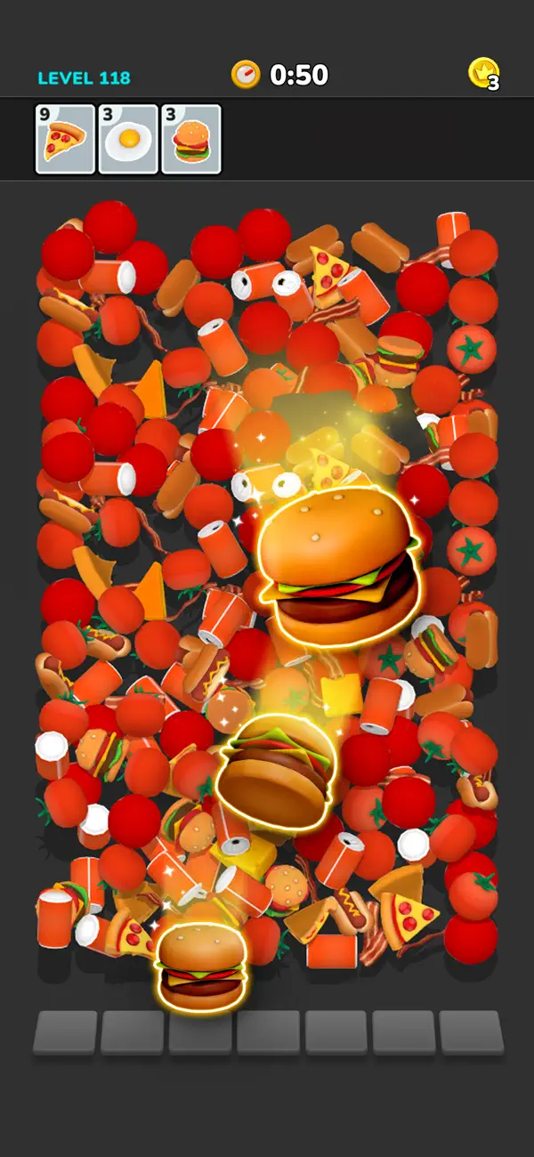 Triple Match 3D iOS Mod IPA screenshot 2 - iOS game interface