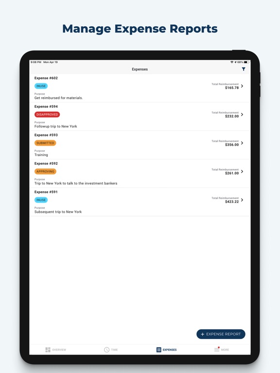 Unanet GovCon iPad screenshot 6 - Business app
