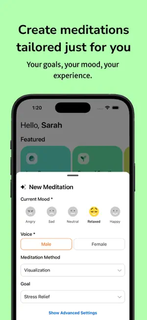 LightMind: Tailored Meditation screenshot 3