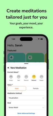 LightMind: Tailored Meditation Screenshot 3 of 5