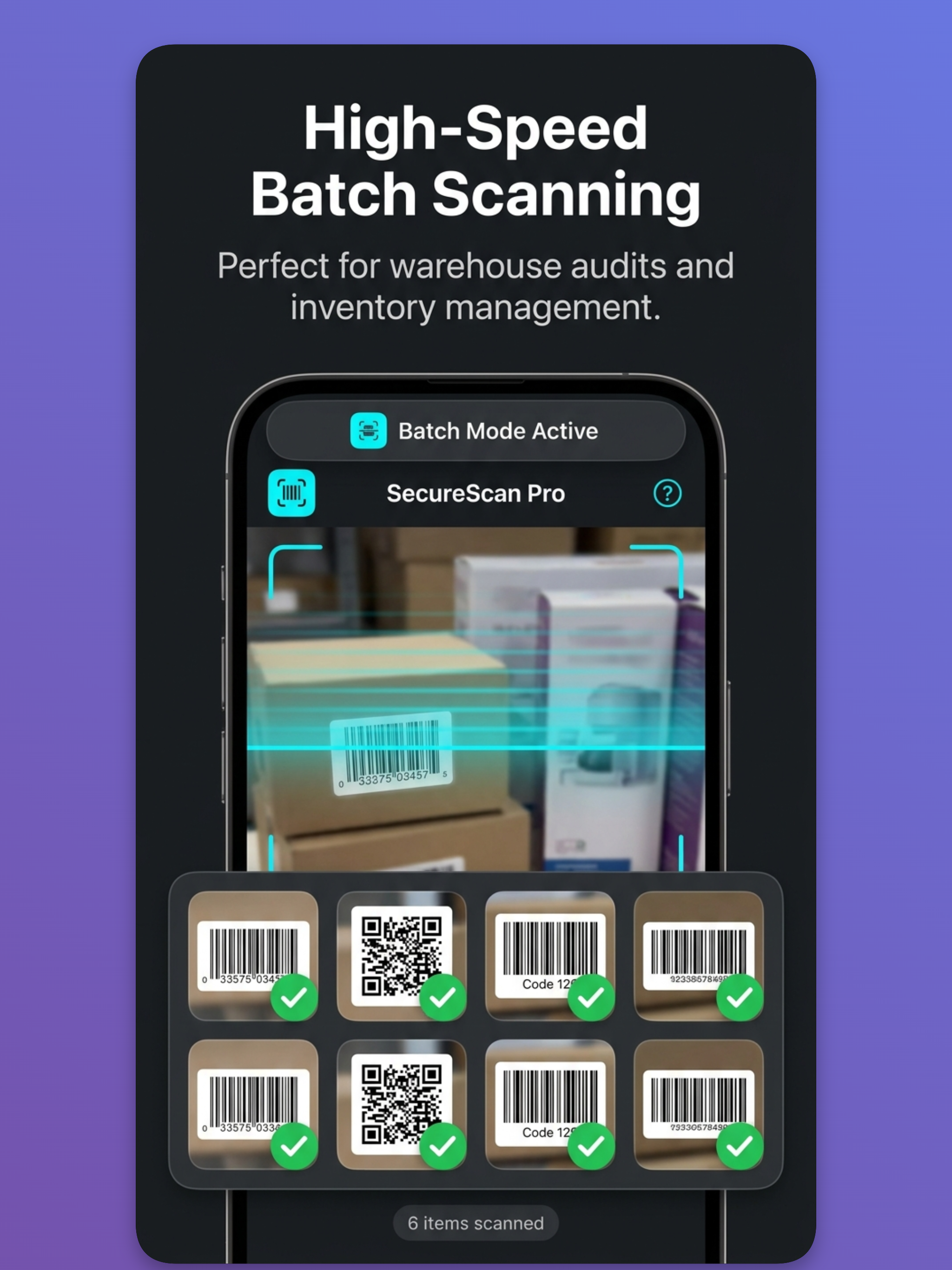 Securescan Pro: QR & Bardcode