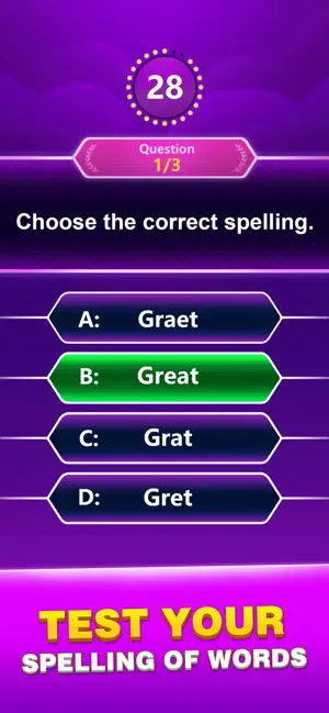 Spelling Quiz - Trivia Puzzle screenshot 4