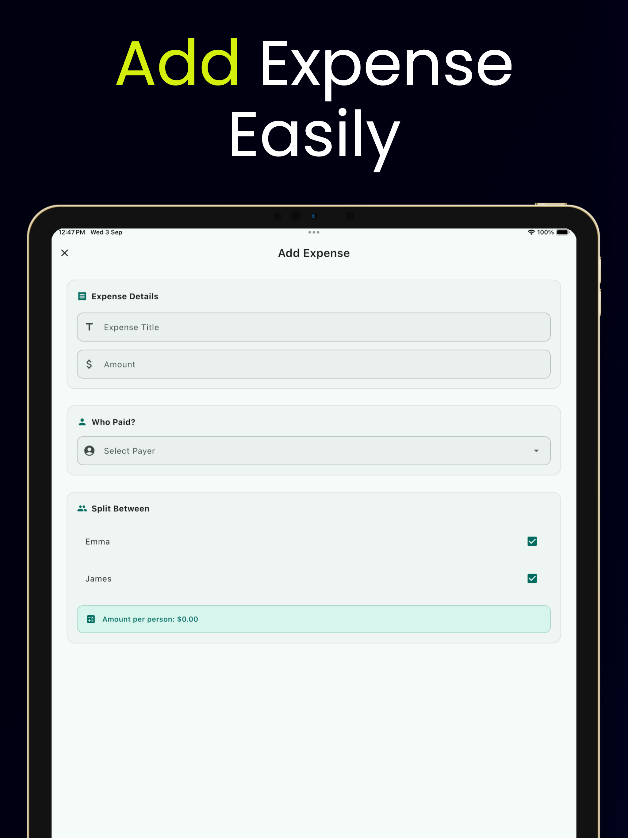 Split Expenses Pro Tracker screenshot 10