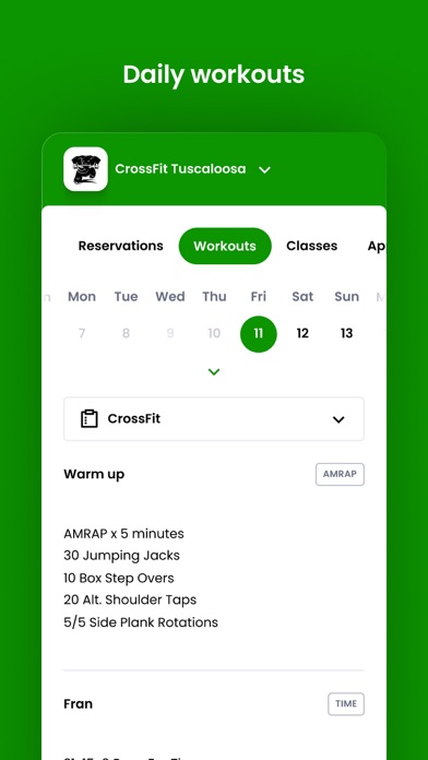 CrossFit Tuscaloosa Screenshot