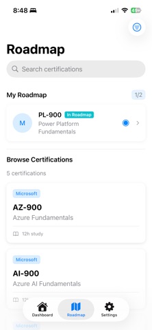 CertiHub screenshot