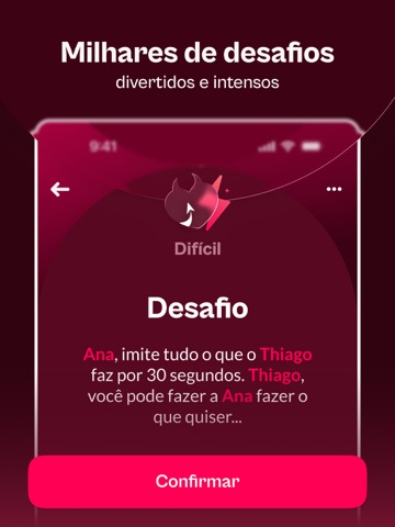 Jogo de Casal - Desafios iPad screenshot 3