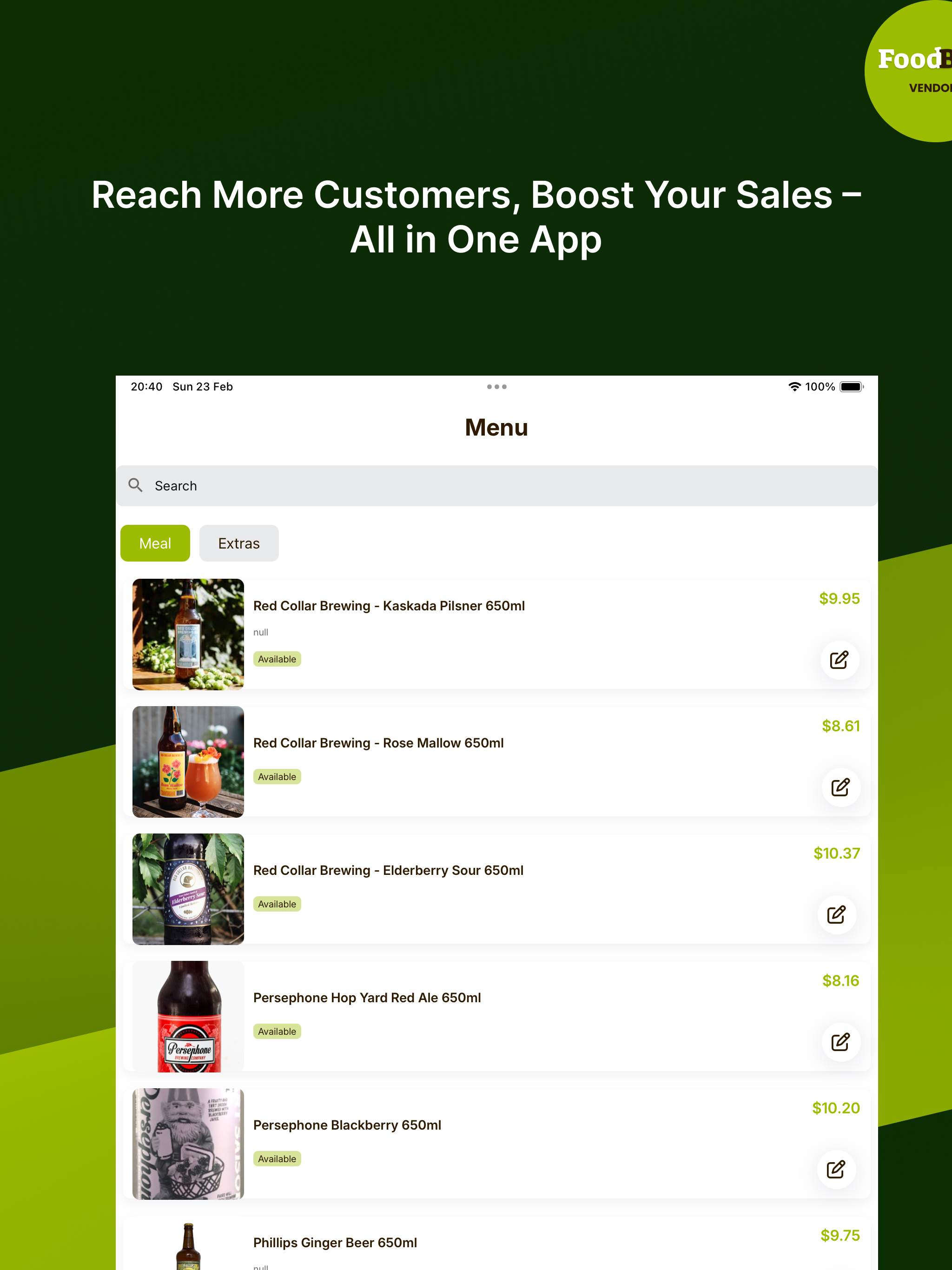 Foodbay Vendor screenshot 6