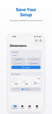 Bulk Cropper: Resize & Crop iPhone screenshot