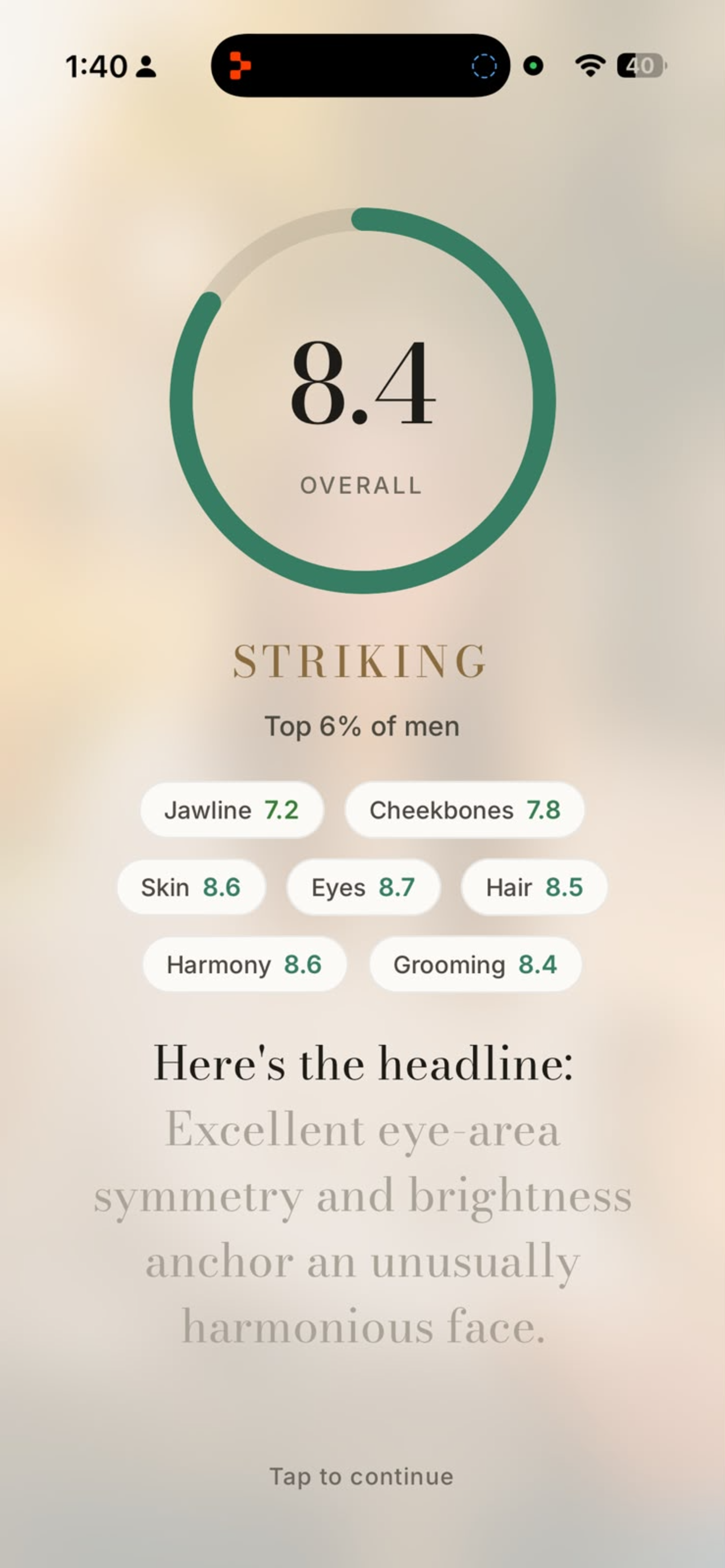 Face Score: Am I Beautiful? screenshot 4