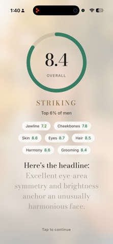Face Score: Am I Beautiful? Screenshot 4 of 5