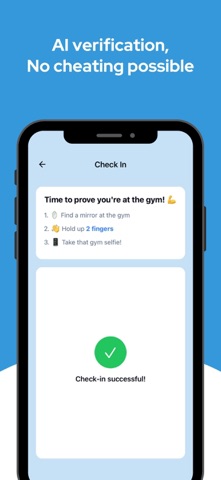 GymCommit iPhone screenshot