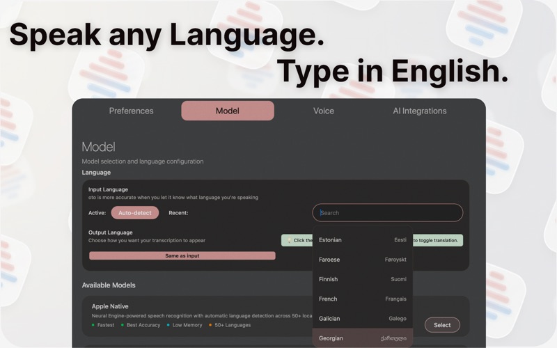 App screenshot