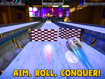 10 Pin Strike Bowling Game iPad screenshot