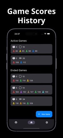 Keep Score - ScoreUp iPhone screenshot