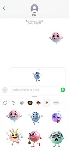 Bouncy Bubble Stickers Screenshot 4 of 4