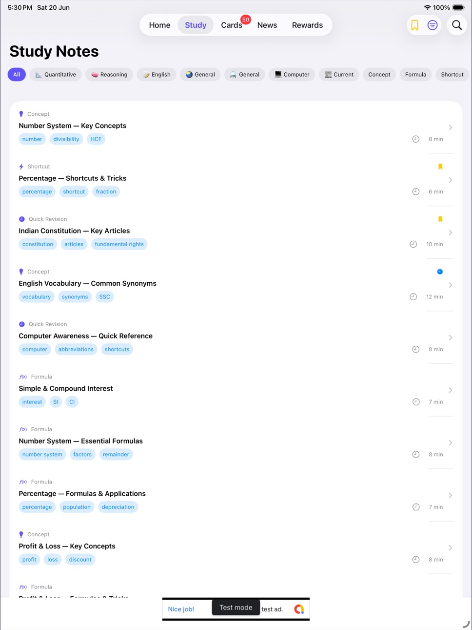 iPad screenshot