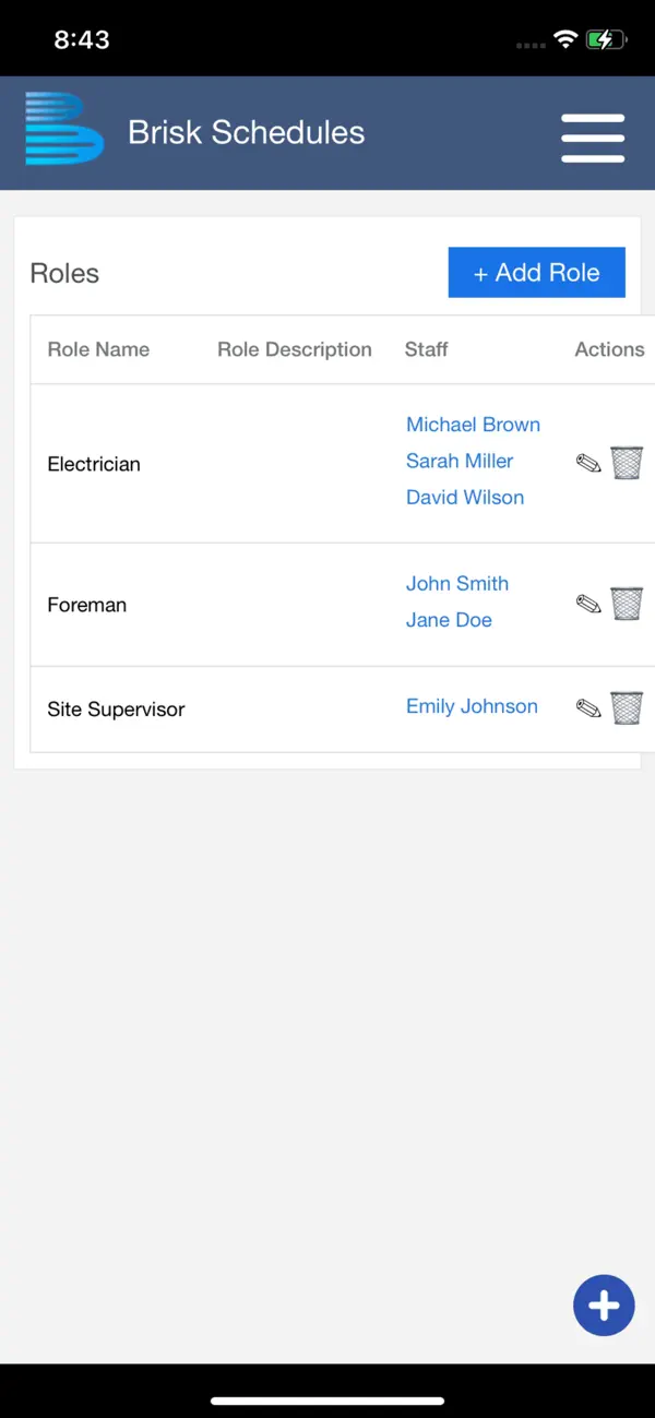 Screenshot #3 pour Brisk Schedules