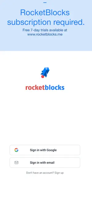 RocketBlocks screenshot 1