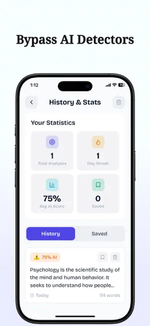 AI Detector: Truefy screenshot 4