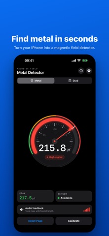 Mito: Metal Detector & Stud iPhone screenshot