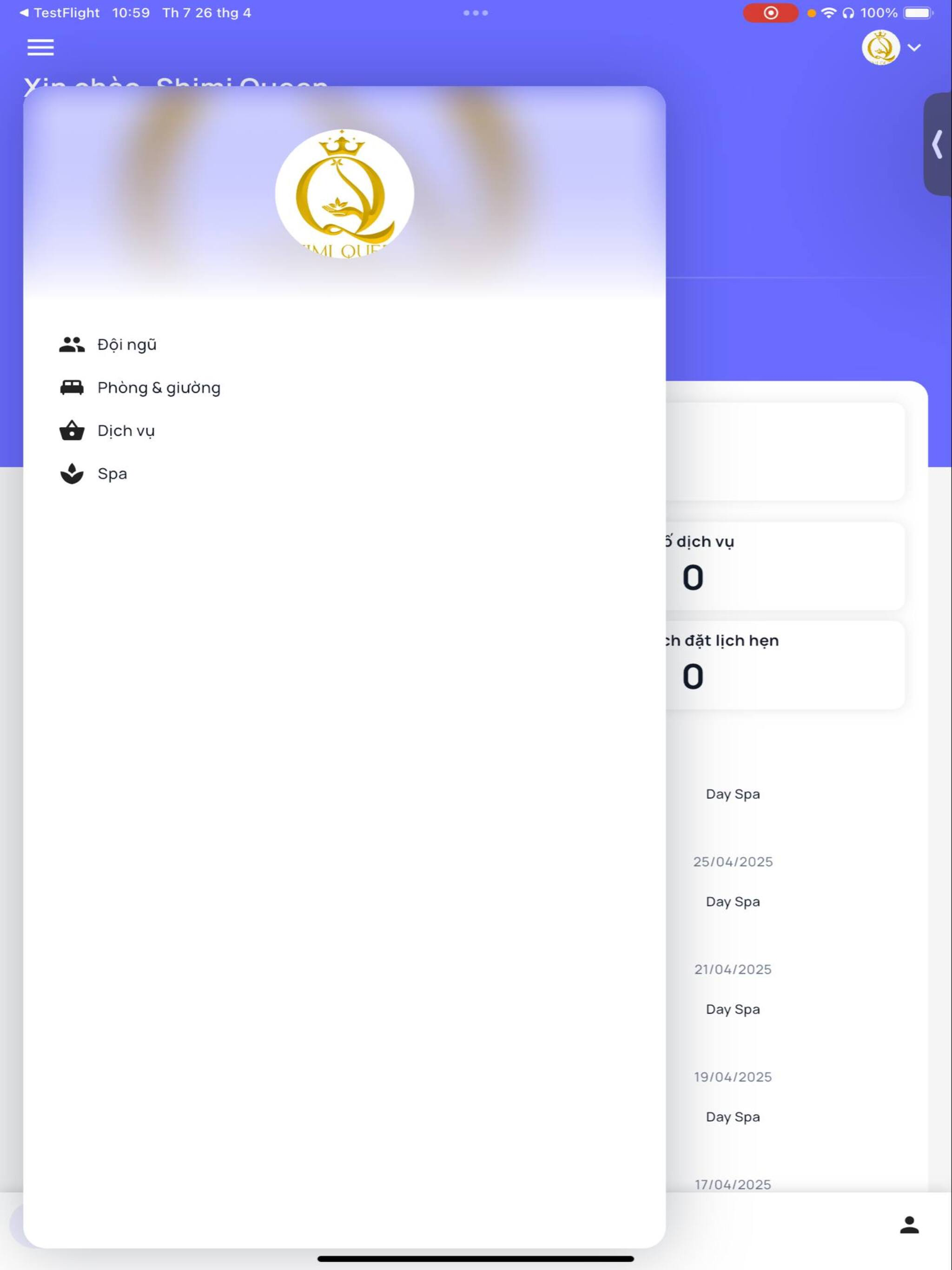DSOFT - Quản lý SPA, SALON