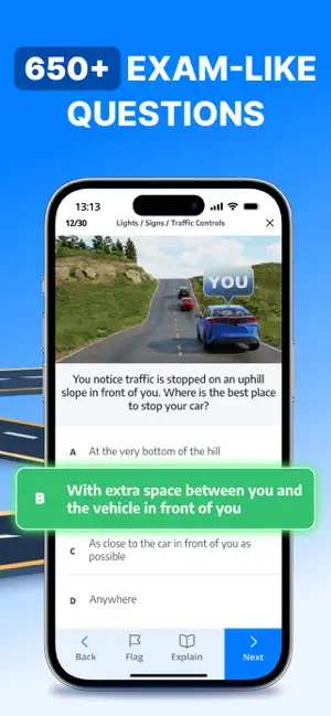 DMV Permit Practice Test: Luma screenshot 5