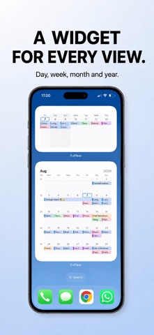 Full Year Calendar - Planner iPhone screenshot