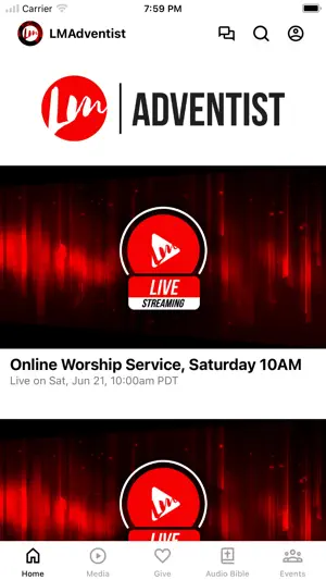 LM Adventist screenshot 1