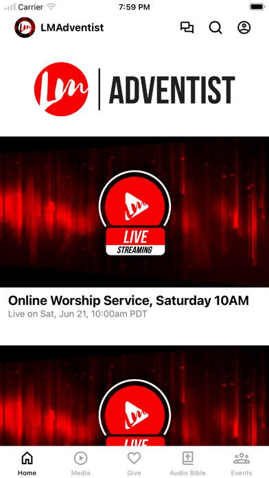 LM Adventist Screenshot