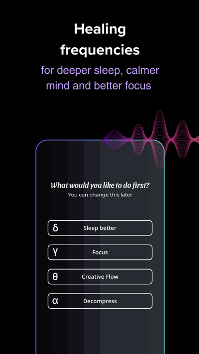 Binaural Beats: Healing sounds Screenshot