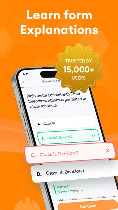 Electrician Test Prep 2026 iPhone screenshot 3 - Education app