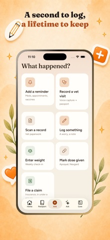 Veta: Pet Health Guardian iPhone screenshot