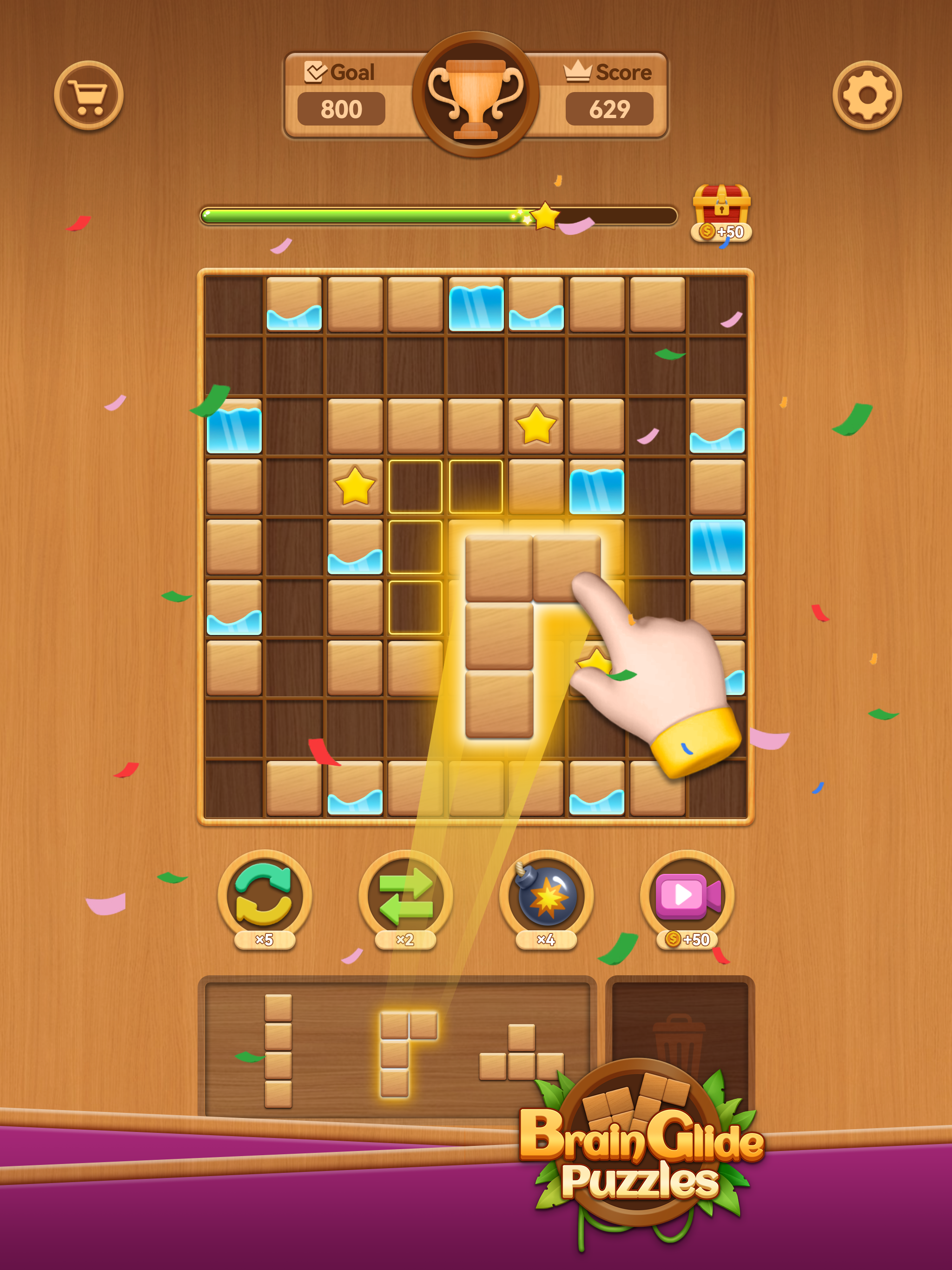Brain Glide Puzzles